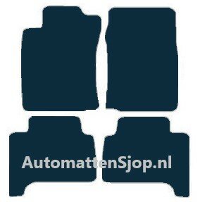 Naaldvilt zwart automatten Toyota Land Cruiser 100 (J10) 5-persoons | 1998-2008