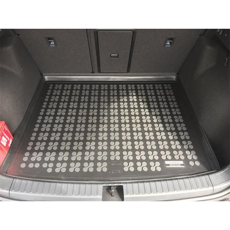 Rubber kofferbakmat Skoda Karoq onder | 2017-heden