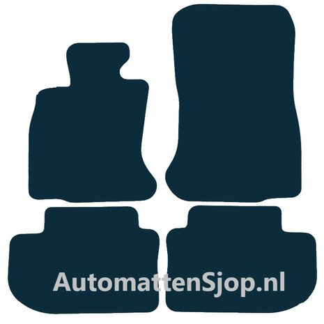 Naaldvilt zwart automatten BMW 6-Serie (F06) Gran Coupé | 2012-2019