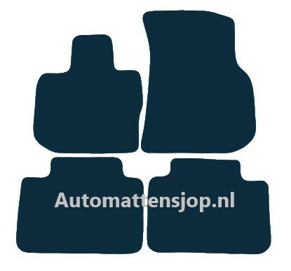 Naaldvilt zwart automatten BMW iX3 (G08) | 2020-heden