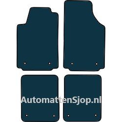 Luxe velours donkerblauw automatten Audi A2 | 2000-2005