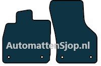 Luxe velours donkergrijs automatten Audi TT Roadster (FV) | 2015-2023
