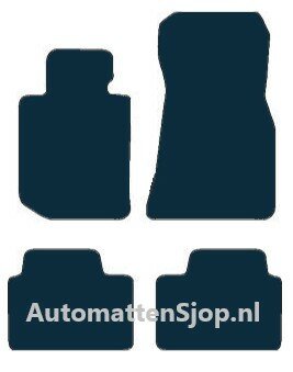 Luxe velours donkerblauw automatten BMW 3-Serie G20/G21 | 2019-heden