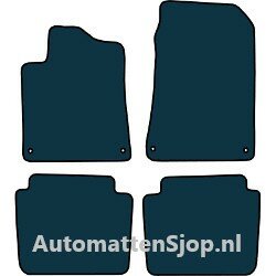 Luxe velours donkerblauw automatten Citroen C6 | 2005-2013