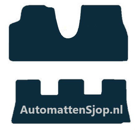 Luxe velours donkerblauw automatten Citroen C8 | 2002-2013