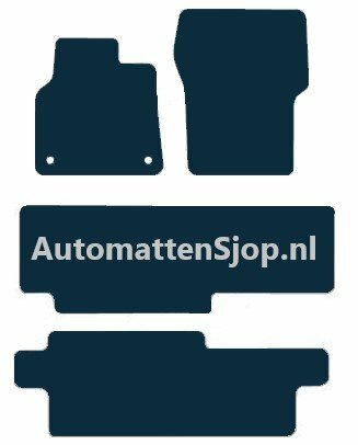Luxe velours donkerblauw automatten Citroen Jumpy Space Tourer 1 | 2017-heden