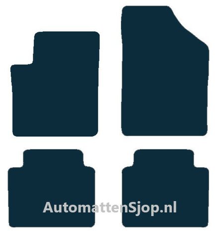 Luxe velours donkerblauw automatten DFSK Fengon 500 | 2021-heden