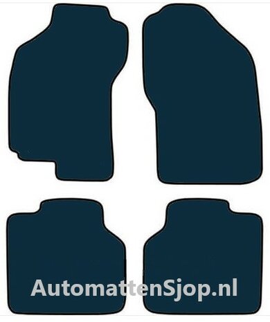 Luxe velours donkerblauw automatten Fiat Bravo I (182) | 1995-1999