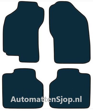 Luxe velours donkerblauw automatten Fiat Bravo I (182) Facelift | 1999-2001