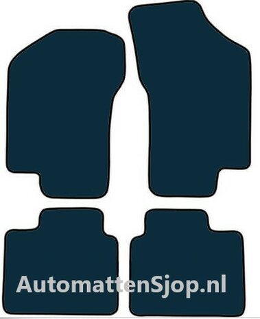Luxe velours donkerblauw automatten Fiat Tipo | 1988-1996