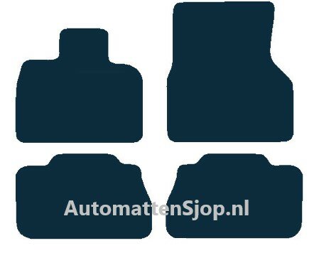 Naaldvilt zwart automatten BMW iX (I20) | 2021-heden