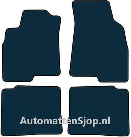 Luxe velours donkerblauw automatten Kia Opirus | 2003-2008