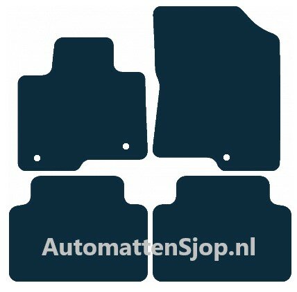 Luxe velours donkerblauw automatten Kia Sorento 5-persoons | 2020-heden