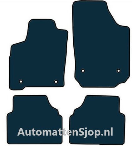 Luxe velours donkerblauw automatten Opel Meriva A | 2003-2010