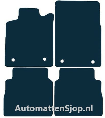 Luxe velours donkerblauw automatten Opel Signum | 2003-2008