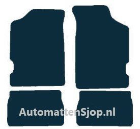 Luxe velours donkerblauw automatten Peugeot 106 | 1996-2003