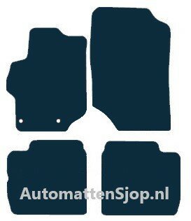 Luxe velours rood automatten Peugeot 301 | 2013-2021