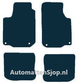 Luxe velours donkerblauw automatten Seat Toledo II (1M) | 1999-2004