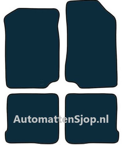 Luxe velours donkergrijs automatten Seat Toledo I (1L) | 1991-1999