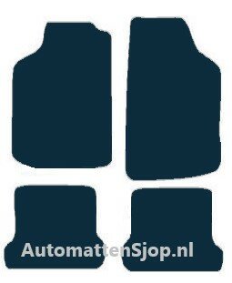 Luxe velours donkerblauw automatten VW Golf 1 (17) | 1974-1983