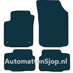 Luxe velours donkerblauw automatten VW UP | 2012-heden