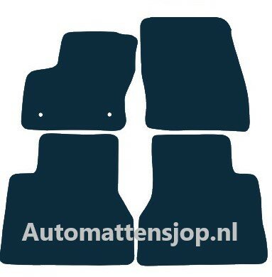 Luxe velours zwart automatten Ford Tourneo Connect | 2014-heden