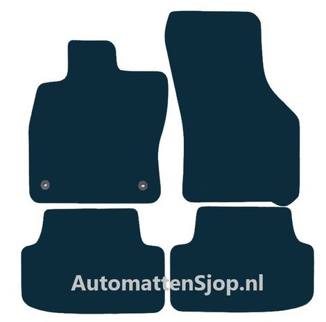 Naaldvilt zwart automatten Seat Leon Leon Plug-in-Hybrid | 2020-heden