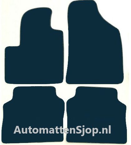 “OPRUIMING” Naaldvilt zwart automatten Hyundai Santa Fe II