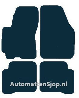 Super luxe velours zwart automatten Hyundai Atos | 2003-2005