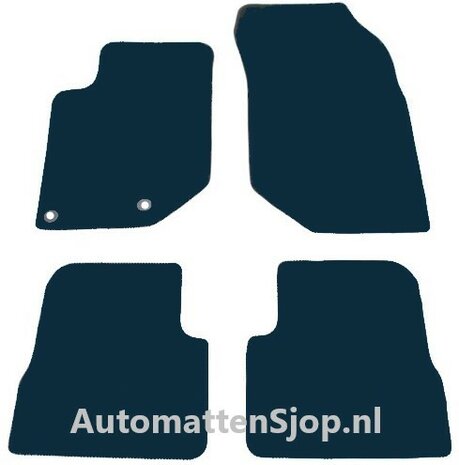 Super luxe velours zwart automatten Opel Corsa F | 2019-2023