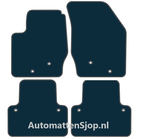 Naaldvilt antraciet automatten Volvo XC90 I 5-persoons | 2002-2014