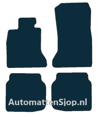 Naaldvilt zwart automatten BMW 7-Serie (F02) lang | 2008-2015