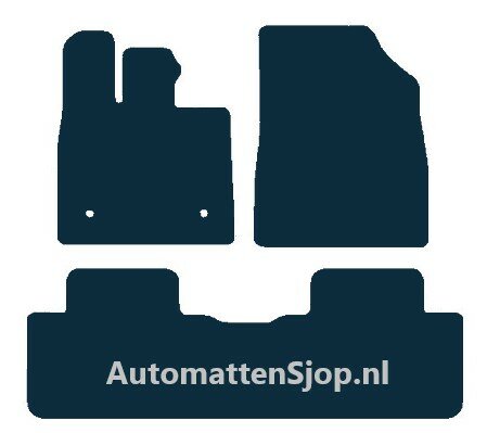 Super luxe velours donkergrijs automatten BYD Seal U | 2023-heden