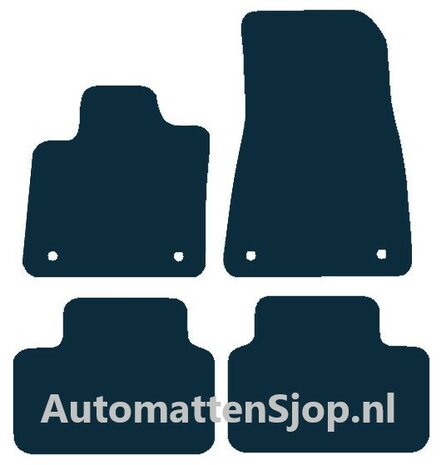 Naaldvilt antraciet automatten Volvo EX40 | 2024-heden
