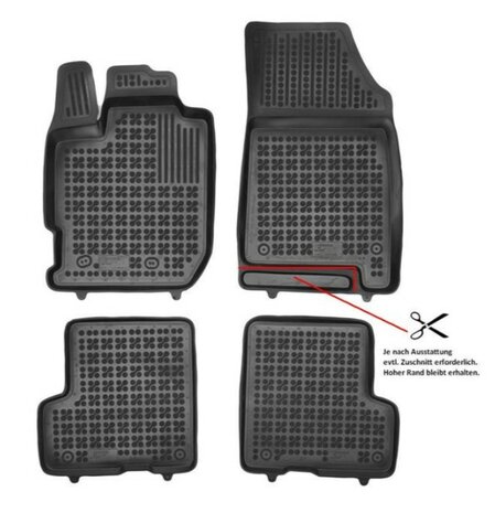 Rubber automatten Dacia Duster II | 2018-2024