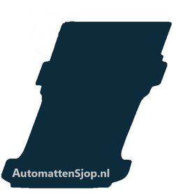 Rubber laadvloermat VW T5/T6 dubbele cabine L2 (verlengd) Transporter 2003-2023