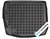 Rubber kofferbakmat Nissan Leaf | 2018-heden