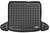 Rubber kofferbakmat MG ZS EV onder | 2019-heden